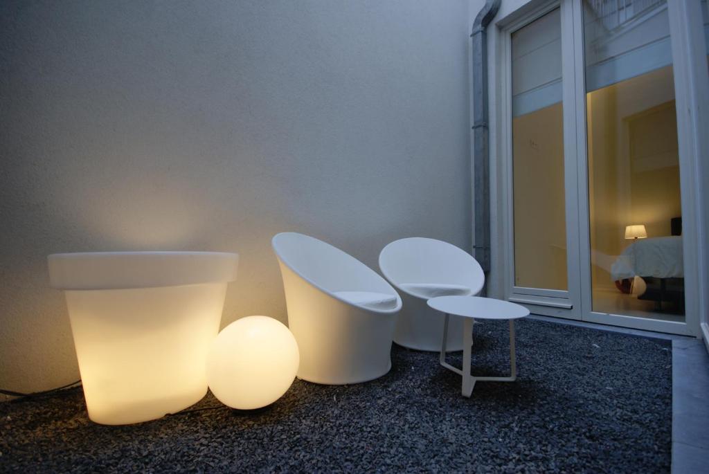 Leopold5 Luxe-Design Apartment Oostende Rom bilde